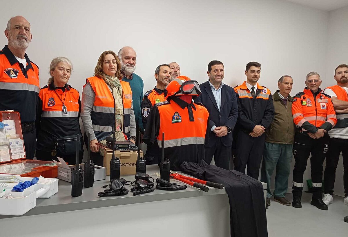 La Agrupación Local de Voluntarios de Protección Civil recibe nuevos