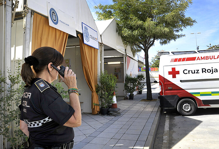 Feria de Jerez dispositivos de seguridad