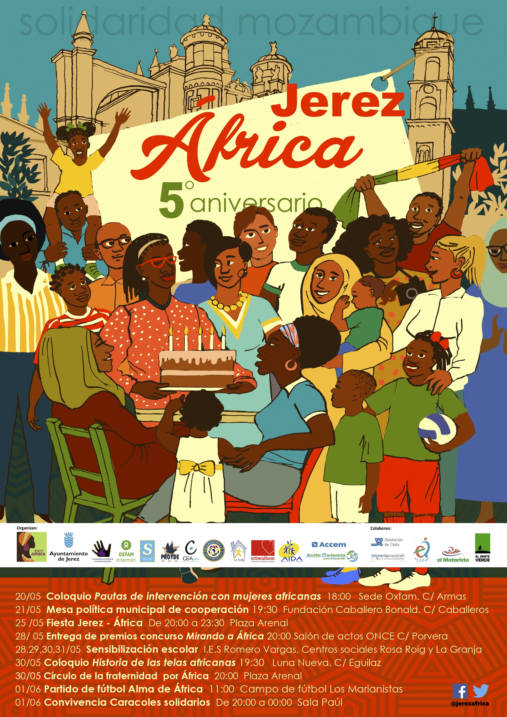 Cartel jerez-África 2019