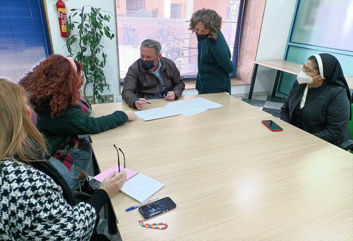 Reunión de Movilidad con el Colegio Beaterio.