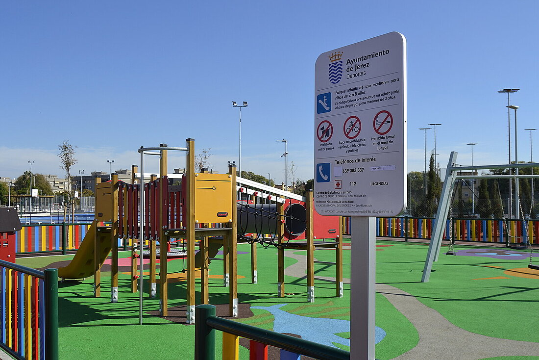 Nuevo parque infantil para el Ayuntamiento de Jeréz - Infeven Solutions