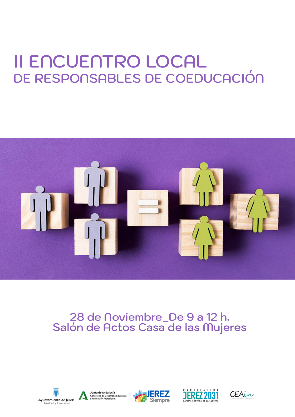 Cartel Encuentro Coeducación