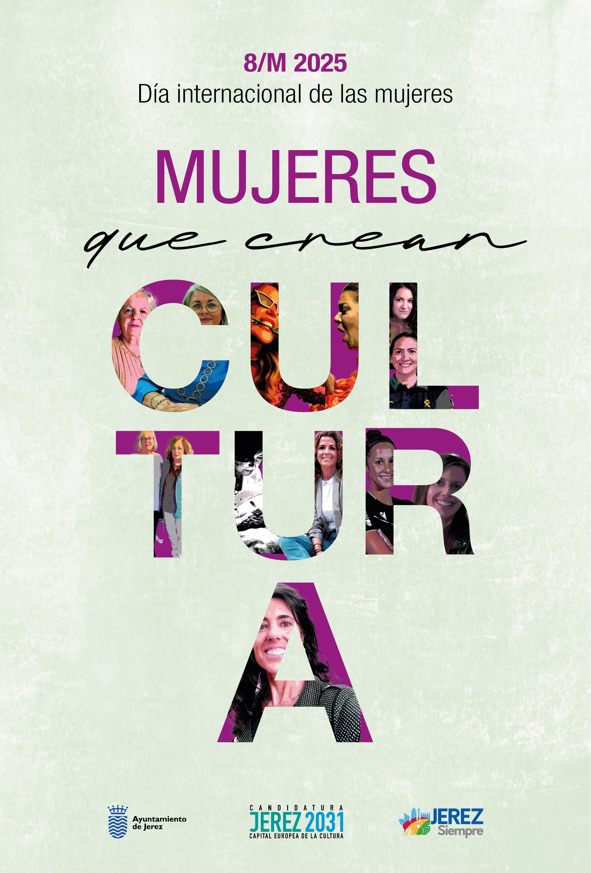 Cartel 8M 2025 Dia Internacional de las Mujeres