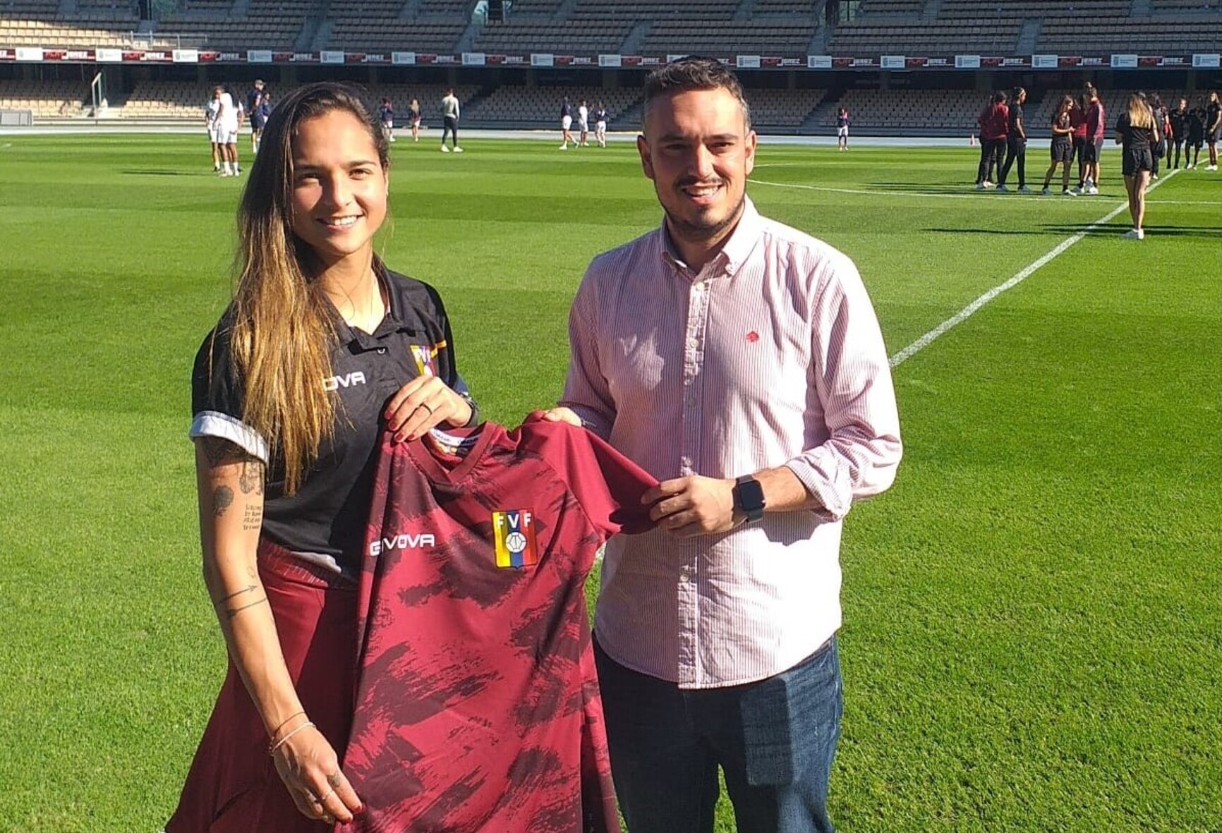 Encuentro selecciones femeninas Panamá-Escocia en Chapín