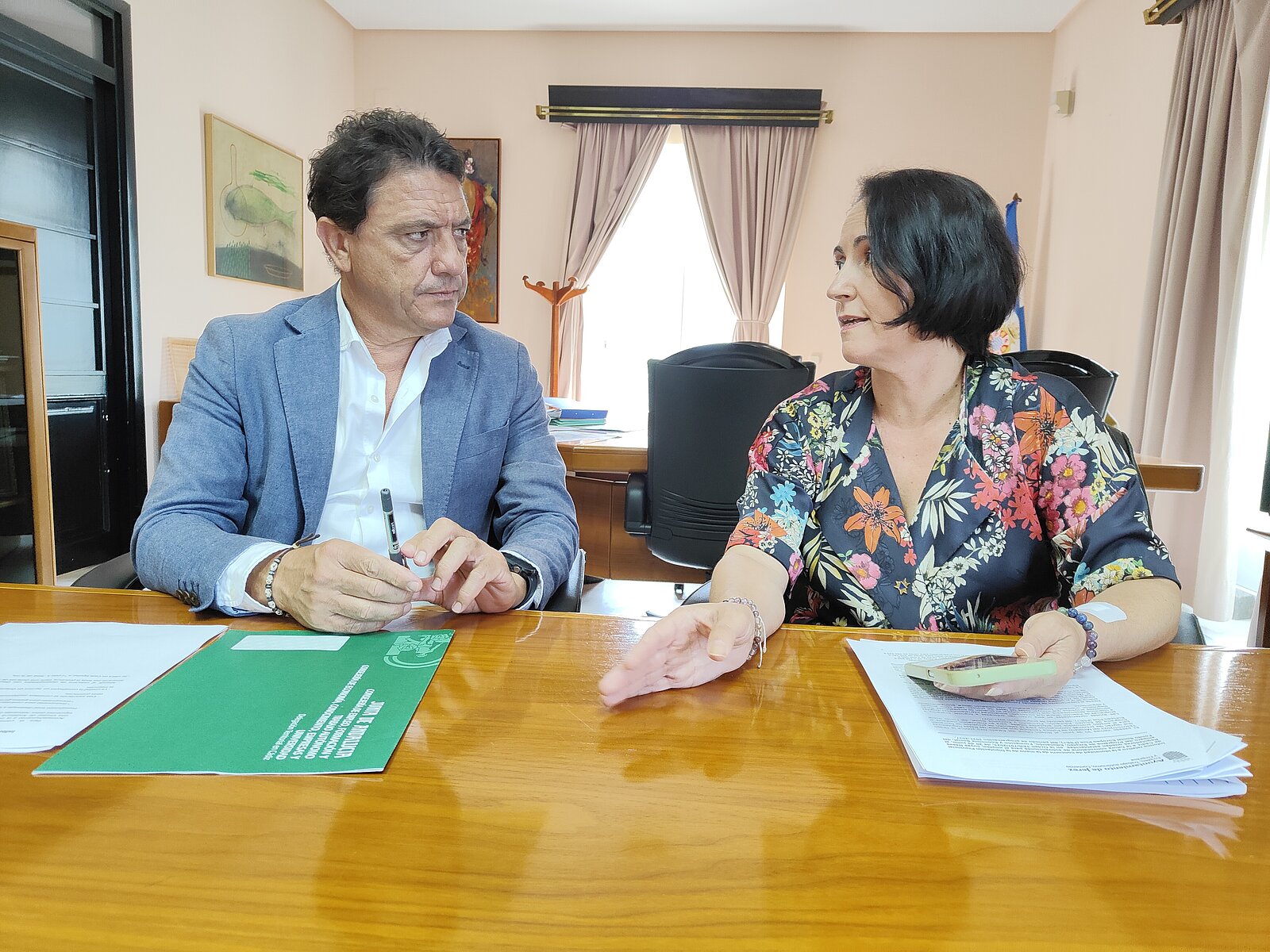 Reunión Nela García