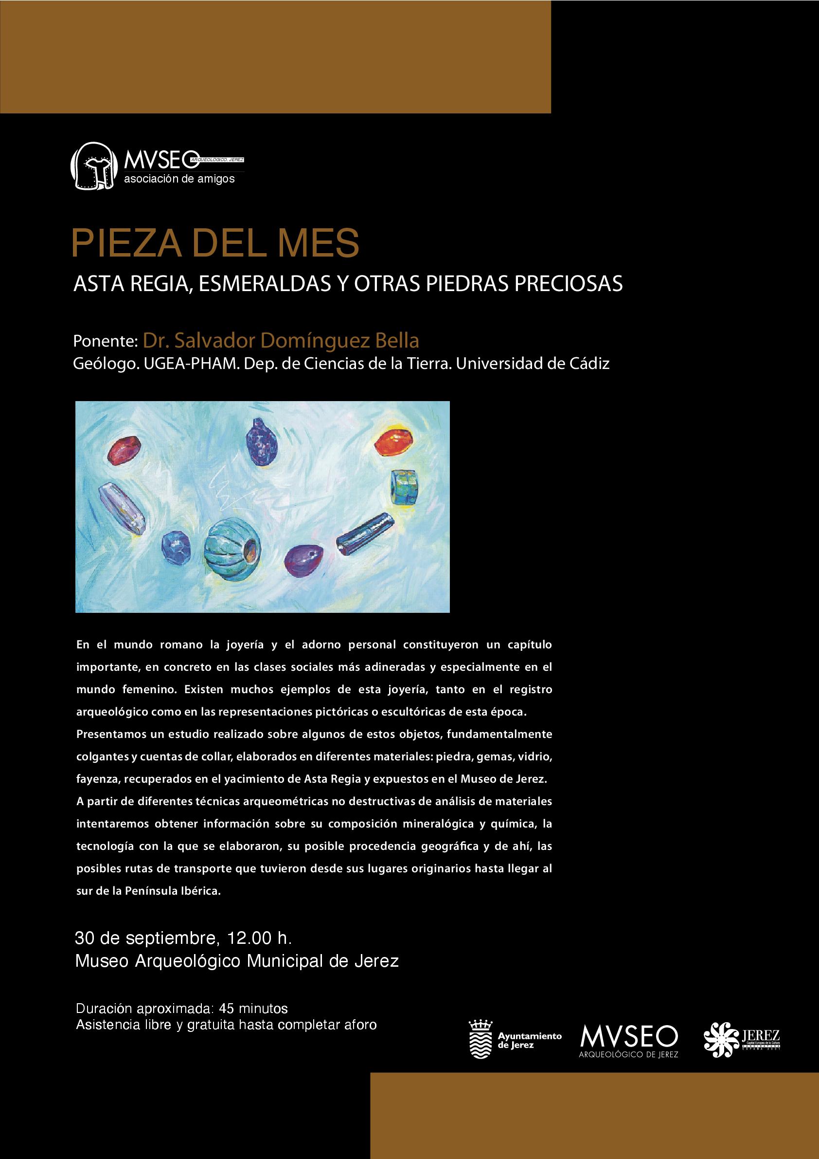 Cartel de la actividad