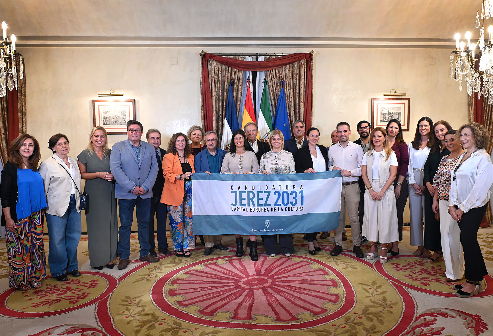 La alcaldesa ofrece una recepción a científicos jerezanos