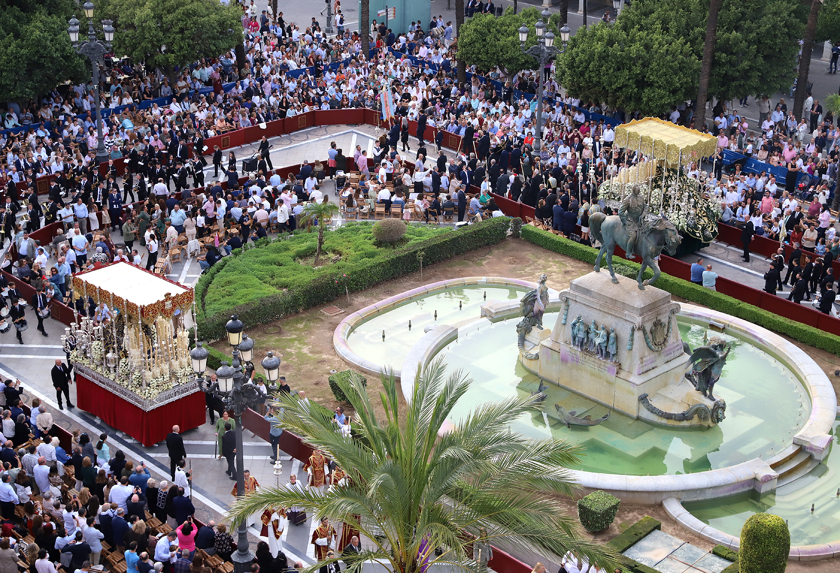 Imagen de la procesión Magna Mariana