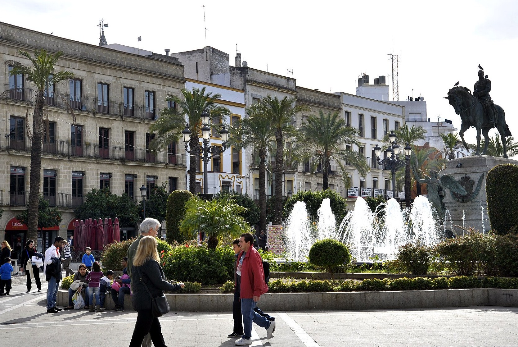 Fotografía de archivo de la plaza del Arenal