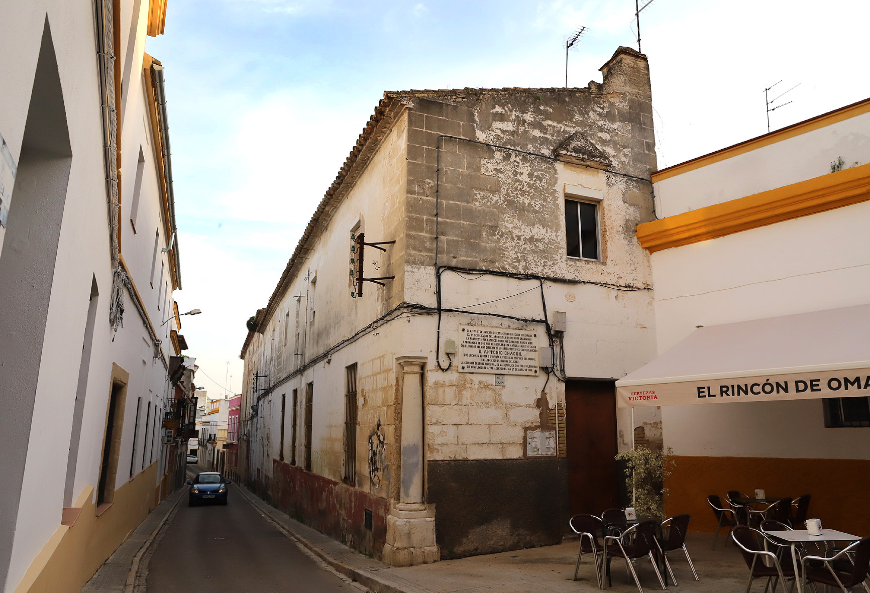 Finca de la calle Cazón que sale a venta forzosa