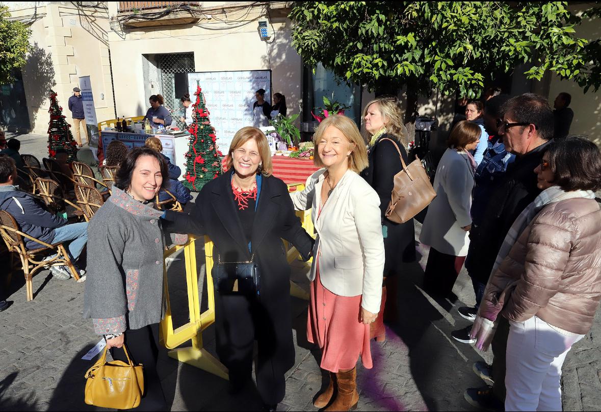 Alcaldesa visita el Mercado de Abastos y demostración gastronómica