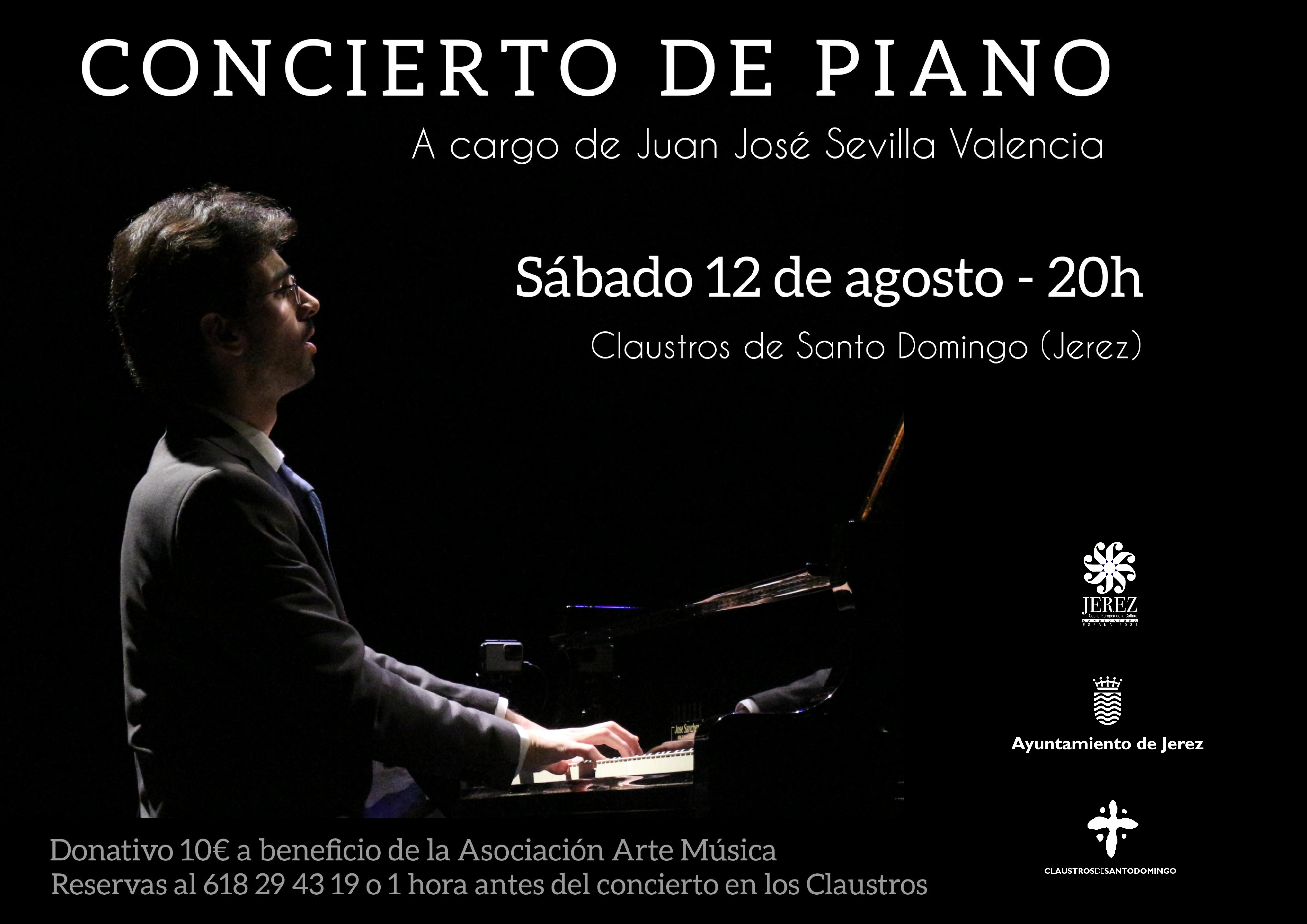 CONCIERTO PIANO JUAN JOSÉ SEVILLA VALENCIA