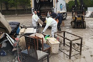 El Pleno reconoce la labor de las personas que han colaborado en el temporal
