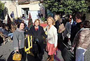 Alcaldesa visita el Mercado de Abastos y demostración gastronómica