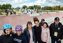 Inauguración del Centro Skate