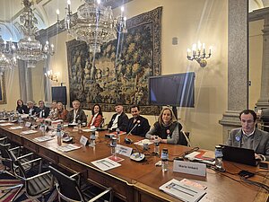 El equipo jerezano ha presentado el proyecto de Candidatura en Madrid