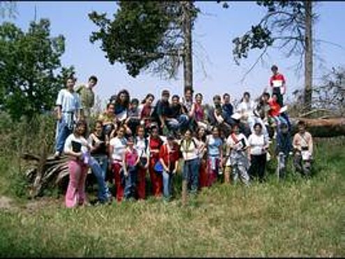 Imagen de Escolares en el Parque de Santa Teresa