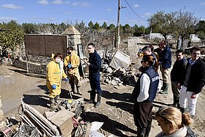 Jaime Espinar ha visitado este jueves Las Pachecas