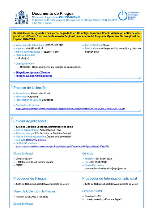 DOCUMENTO PLIEGOS ELIPSE PRADERA