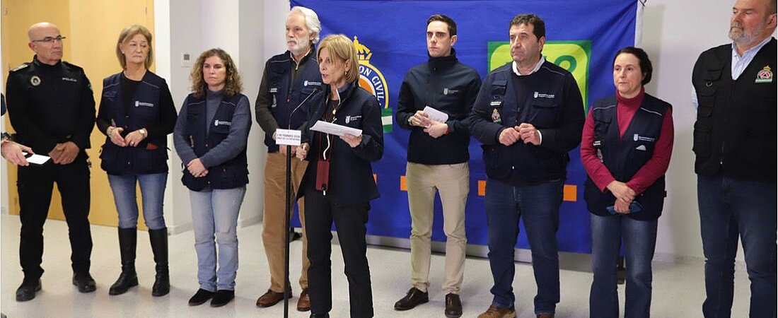 #htmlcaption-3 La alcaldesa informa de las medidas adoptadas ante la llegada de la borrasca Leonardo