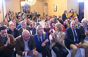 La alcaldesa ha felicitado a las ciudades que continúan el proceso para Capital Europea de la Cultura