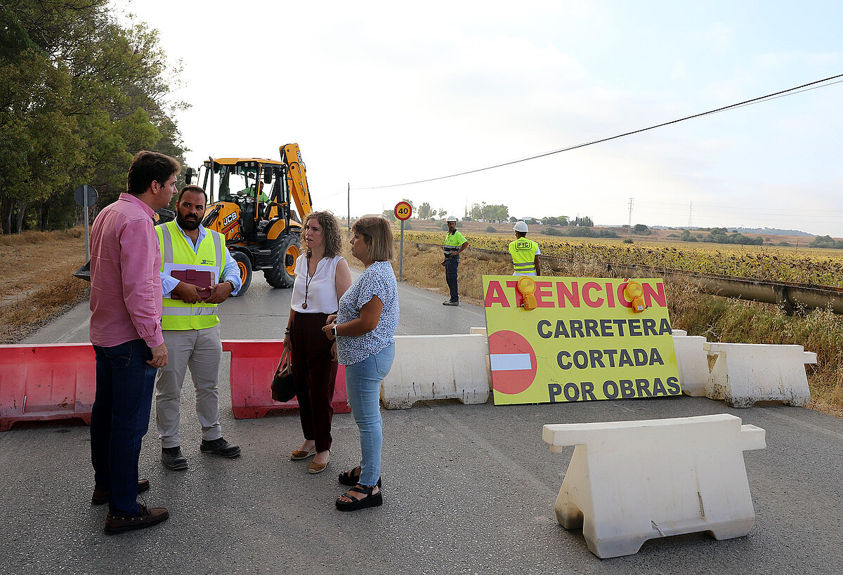 Diputación inicia las obras de mejora de la carretera CA-3110 de La Ina ...