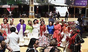 Alcaldesa Día de las Mujeres en la Feria