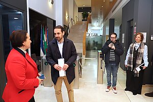 Nela García visita la sede de EIGo que ofrecerá un programa de Jerez Educa