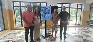 Tomás Sampalo presenta el El IV Campeonato de Natación para Personas con Discapacidad Intelectual