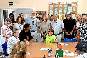 La alcaldesa ha realizado una visita a las instalaciones de Afemen