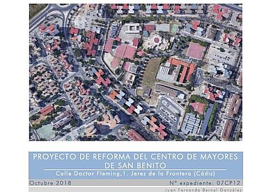 PROYECTO DE REFORMA CENTRO DE MAYORES SAN BENITO