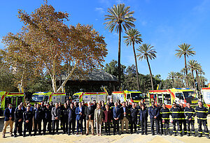 Bomberos vehículos