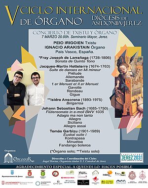 Órgano Concierto 7 marzo