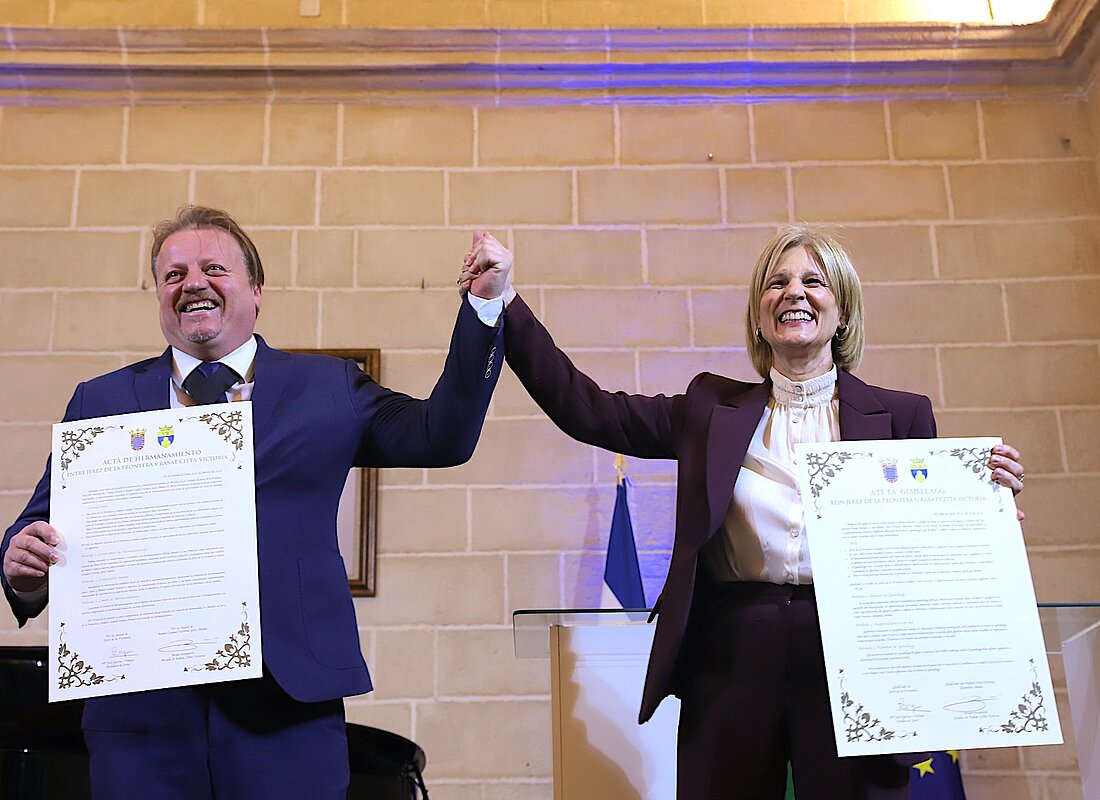 #htmlcaption-1 Jerez y Victoria han sellado su hermanamiento
