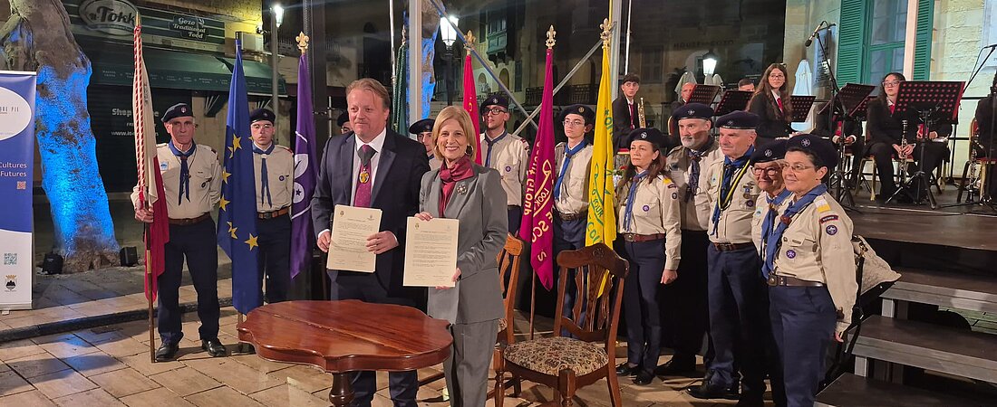 #htmlcaption-2 Jerez y Victoria han culminado su hermanamiento