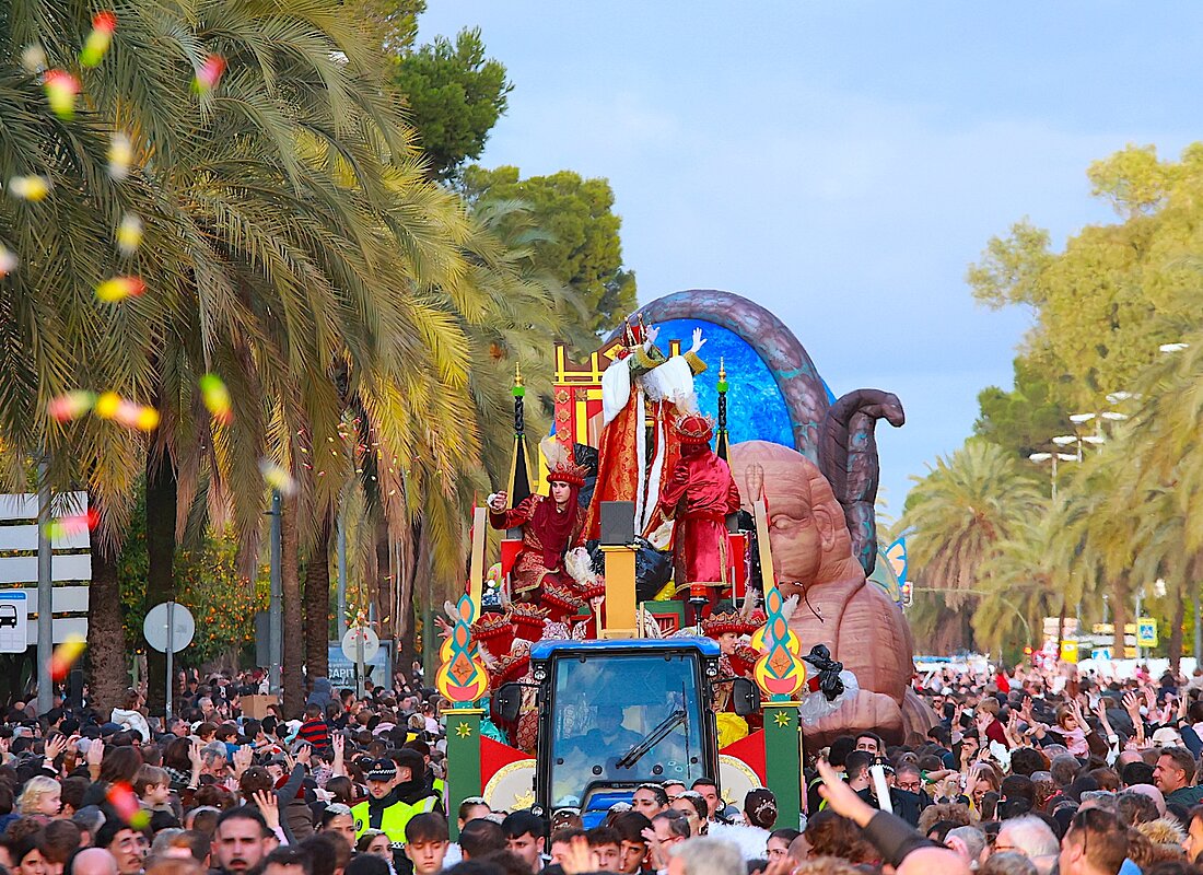 #htmlcaption-1 La Cabalgata ha llenado de luz las calles de Jerez