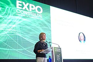 Alcaldesa asiste inauguración ExpoConstruye