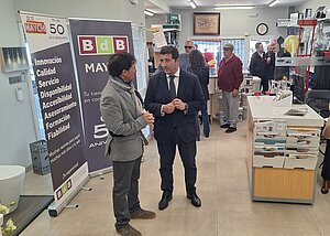 José Ignacio Martínez asiste al aniversario de la empresa Maychi BdB
