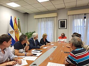 Archivo. Reunión alcaldesa vecinos de La Asunción