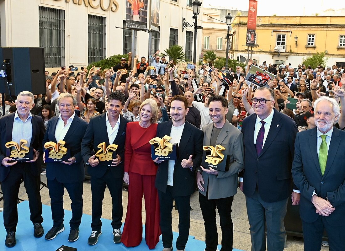 #htmlcaption-2 La alcaldesa ha presidido la gala del 40 aniversario del Circuito