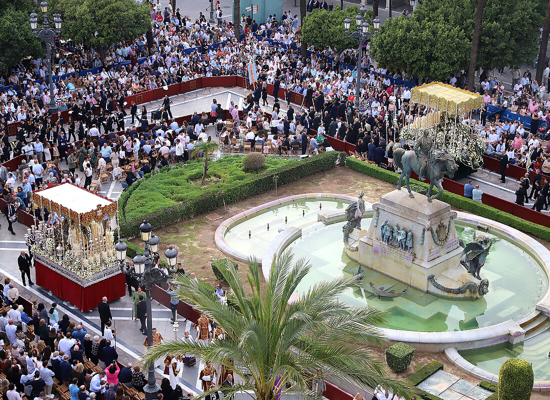 Imagen de la procesión Magna Mariana