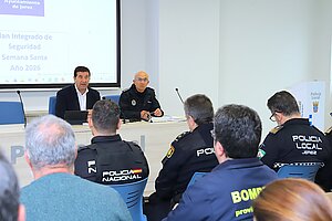 José Ignacio Martínez preside la Mesa de Seguridad de la Semana Santa