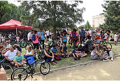 Fiesta de La ‘Bici-Amistad’ en Jerez