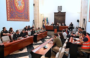 Archivo. La Junta Local de Seguridad estableció el plan de tráfico para el periodo de zambombas