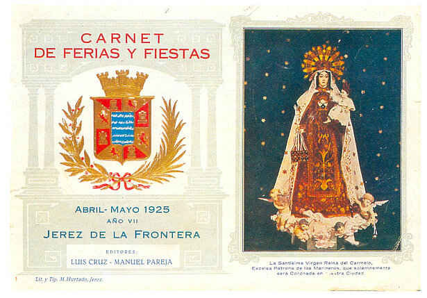 Carnet de Ferias y Fiestas de 1925