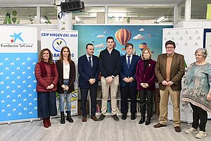 La alcaldesa durante el acto de reconocimiento