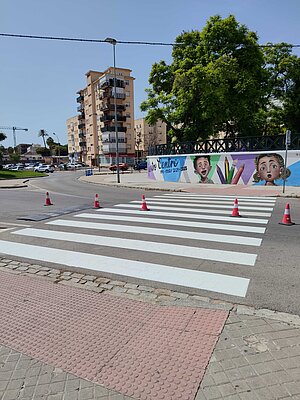 El Ayuntamiento ha reforzado el repintado en los centros educativos