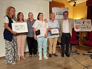 La delegada durante la presentación