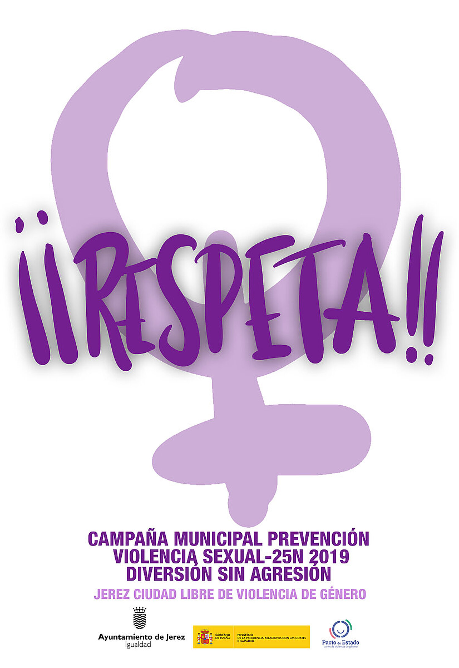 Cartel Campaña de Prevención de Violencia Sexual RESPETA