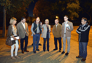 Alcaldesa visita Vallesequillo
